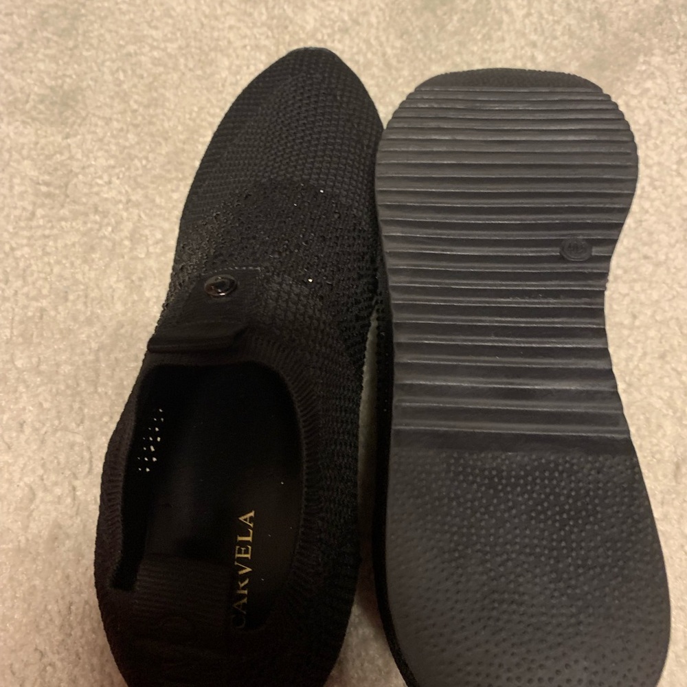 Carvela brand name black shoes